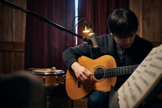 record soulful exotic classical solo acoustic guitar