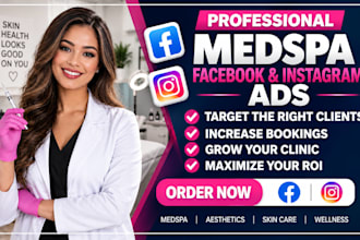 run med spa meta ads via google ads to generate quality leads