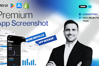 design google play store ios app store screenshots marketplace app design mockup