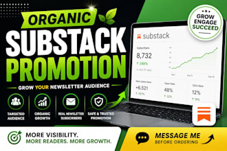 do organic substack promotion and newsletter growth