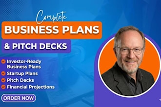 write a complete business plan with a financial plan