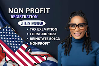 reinstate 501c3 nonprofit revoked tax exempt 1023, 990, 1099 registration bylaw