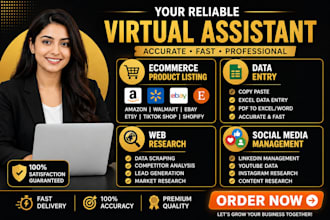 do professional data entry and ecommerce product listing