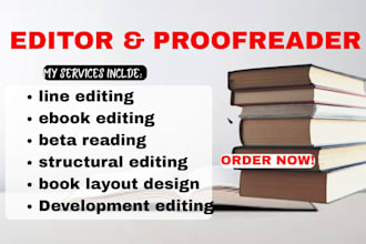 professionally proofread or edit your book, line editing, manuscript