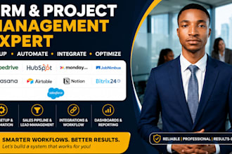 pipedrive asana hubspot monday jobnimbus salesforce bitrix24 airtable notion