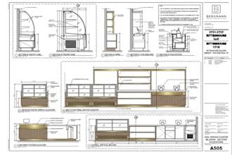 draw kitchen cabinet blueprints in shaker and cut list cnc ready 2d cad drawing