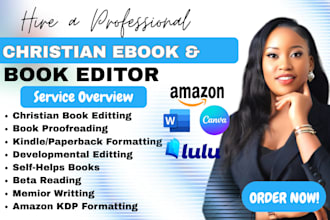 do christian book formatting, christian book editor book formatting book editing