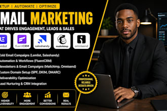 lemlist fluentcrm saleshandy email marketing omnisend mailchimp email newsletter