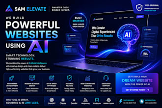develop your modern website with ai tools