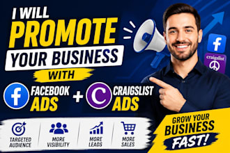 design craigslist ads and website banner