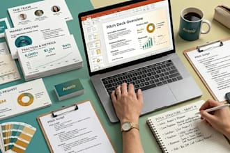 design pitch deck, investor pitch deck winning investor pitch deck on powerpoint