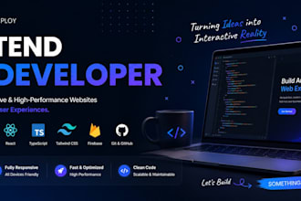 build responsive HTML CSS javascript website