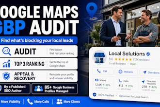 audit your google business profile and local SEO issues