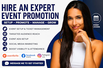 usa event promotion, event setup, event ticket, event ads setup, event marketing