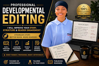 improve your story structure with professional developmental editing