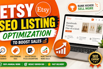 improve your etsy SEO and product ranking