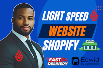 design, develop your ecwid lightspeed website, shopify pos store ecwid design