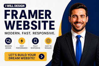 design framer website framer landing page webflow website figma to animation cms