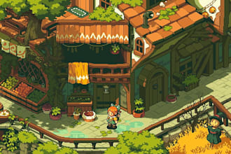 create pixel game art, pixel art character, pixel art game, pixel tileset