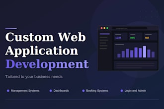 build a custom web application