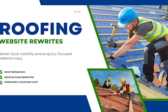 rewrite your roofing website for SEO