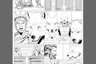 create a custom webcomic, comic strip, or sequential art story