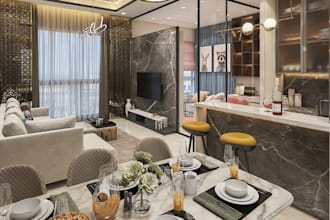 refunish living interior,bhk apartment design,layout render,house basement,loft