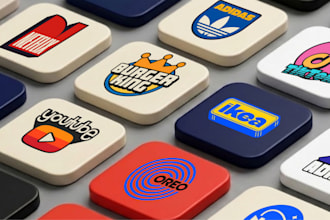 redesign your logo vintage retro style 70s 80s and 90s