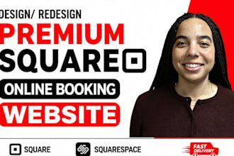 business square online store squarespace redesign product listing square booking