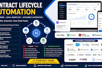 contract lifecycle legal workflow ai document legal contract automation website