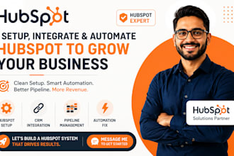 setup hubspot CRM integration hubspot pipeline management hubspot automation fix