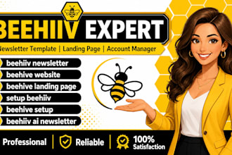 setup beehiiv newsletter design beehiiv ai landing page beehiiv website manager