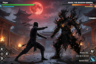 develop multiplayer unity 3d mobile, action game, survival game, fps game