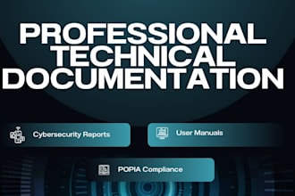 write professional technical documentation and reports