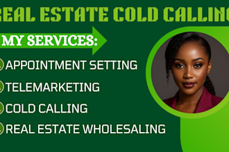 do real estate cold calling and appointment setting
