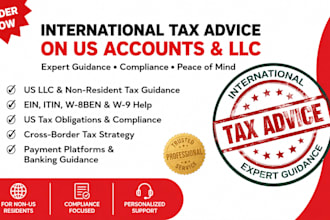 do international tax guidance for US llc owners, explain US tax compliance