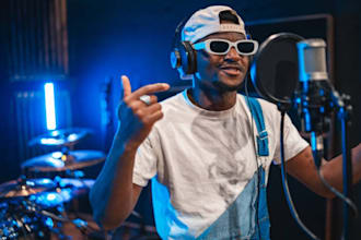 be your male afropop singer deep house, afrobeat, hip pop, edm singer songwriter