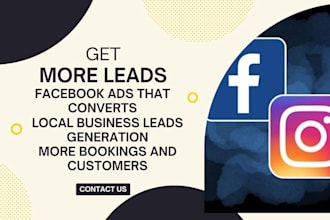 set up leads generation facebook ads for local businesses