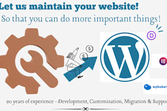 maintain wordpress website for your content SEO speed and fix errors