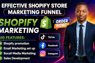 promote shopify store with ecommerce marketing, shopify marketing to boost sales