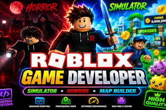 design roblox simulator horror map builder game development