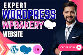 design  and redesign your wp bakery websites ,page builder