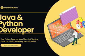 build a java or python application for you