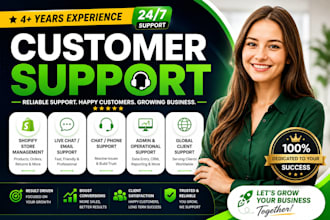 be your full time customer support agent