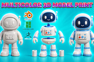 do stl to 3mf mesh repair split 3d model 3d multicolor stl cleanup bambu studio