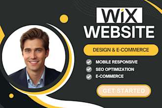 create wix website, wix websiste redesign, wix ecommerce or wix developer