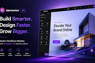 build scalable wordpress website with elementor v4 atomic editor