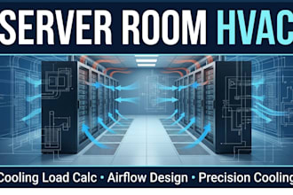 design server room hvac and cooling load calculations
