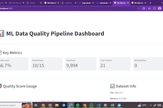 build a complete data quality pipeline