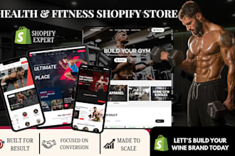 health and fitness website gym yoga supplement store streetwear fitness website